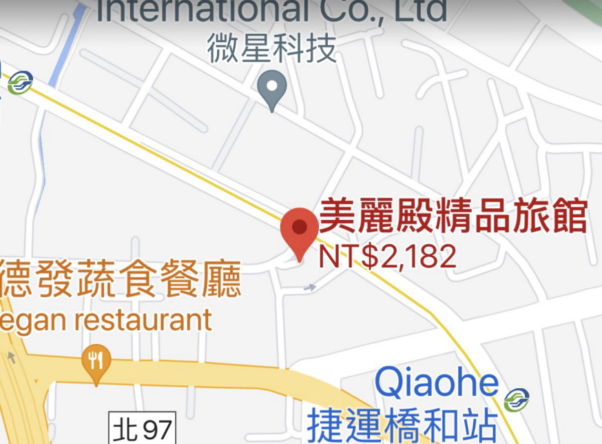 ▲▼美麗殿精品旅館。（圖／翻攝Google map）