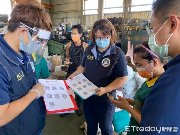 ▲避免移工成防疫缺口，移民署運用科技向移工宣導防疫             。（圖／記者陳崑福翻攝，以下同）