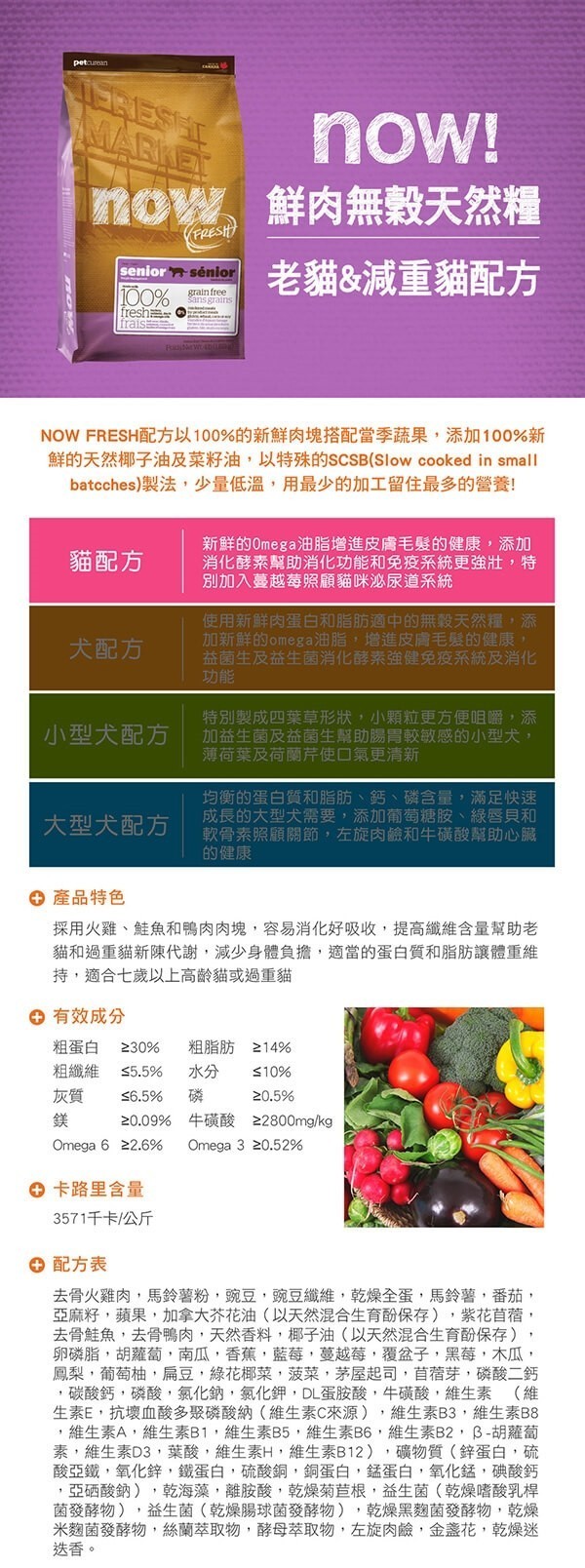 現省754元！Now貓乾糧6折即期出清只要1016元　WDJ推薦的頂級無穀乾乾超營養