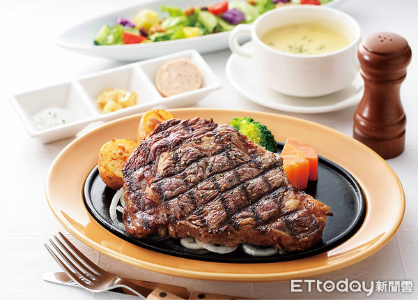 ▲樂雅樂餐廳5月21日推出「外帶沙朗牛排、人氣海陸主餐全面5折優惠。（圖／樂雅樂餐廳提供）