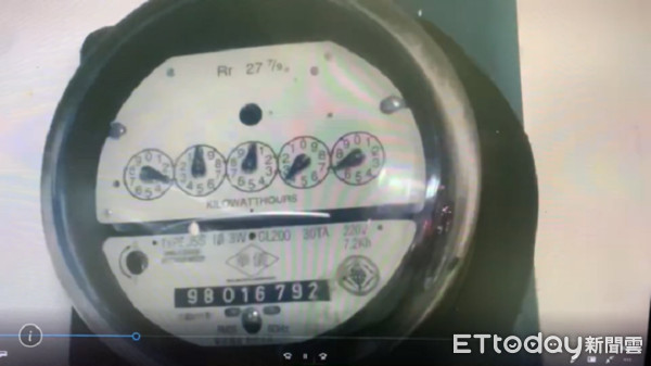 ▲警方從電錶流動發現麻將館關門私下營業予以稽查。（圖／記者楊熾興翻攝）
