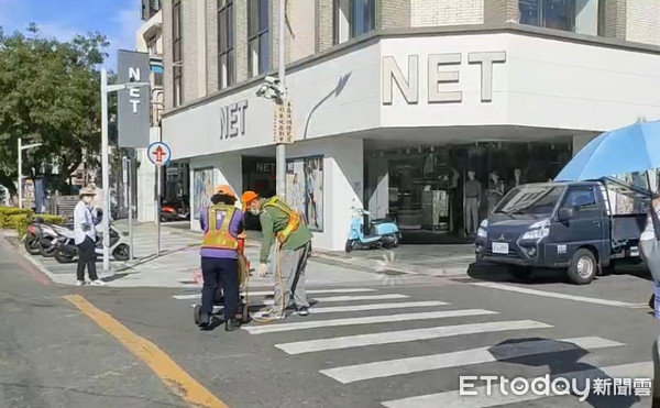 ▲NET進行清消。（圖／記者洪靖宜翻攝）