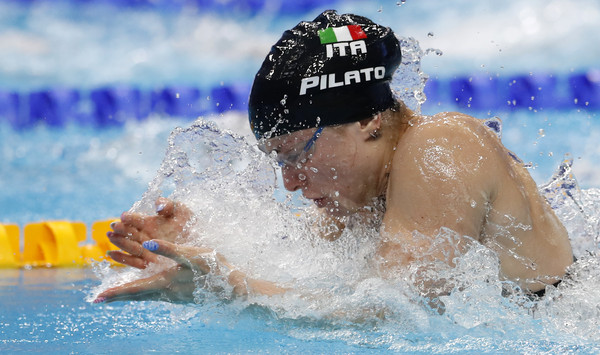 ▲▼ 義大利16歲泳將皮拉托（Benedetta Pilato）           。（圖／達志影像／美聯社）