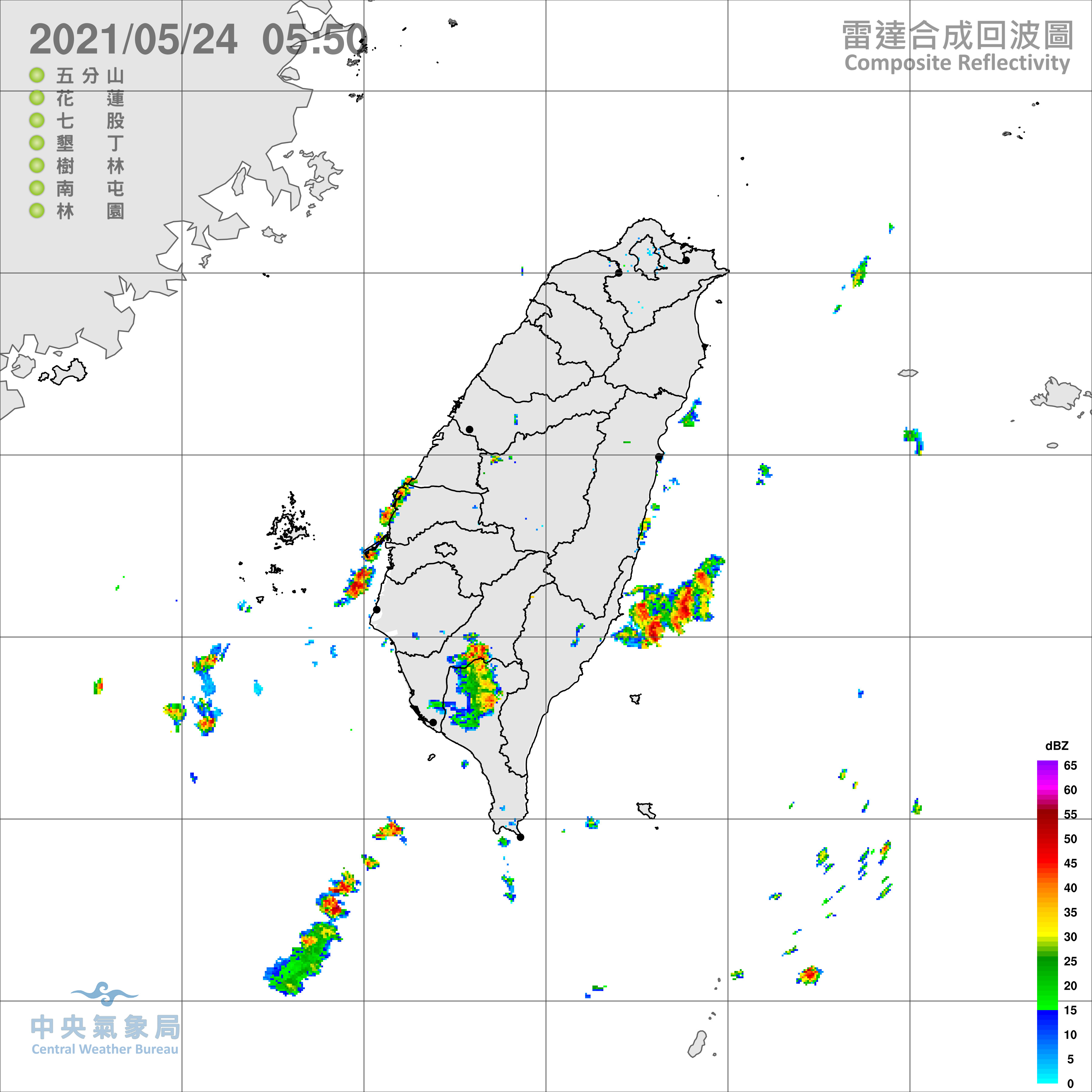 天氣圖。（圖／氣象局）