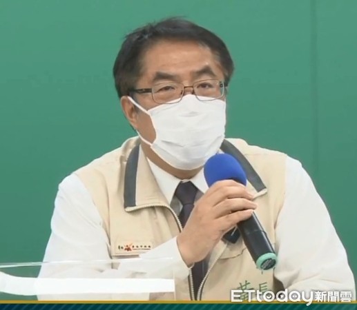 ▲台南市長黃偉哲表示，新增10例本土確診個案，都是有感染源，由2個個案傳染其這10名個案。（圖／記者林悅翻攝）
