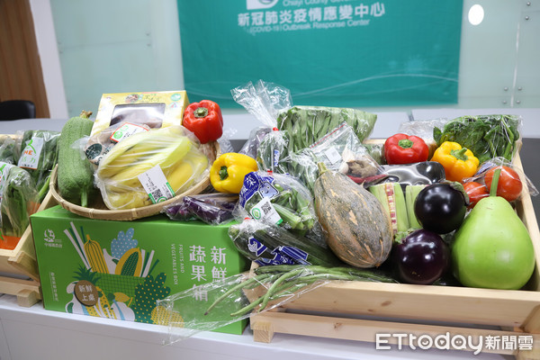 疫情免出門生鮮蔬果送到家　嘉縣推網宅配蔬果箱