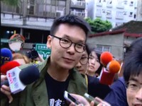 號召反服貿，夾道歡迎林飛帆赴凱道。