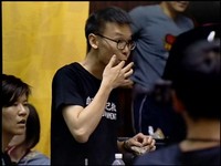 活動完美落幕，林飛帆返回立法院。

