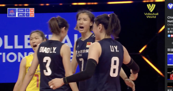 ▲▼ 中國女排世排賽首輪遭日本吊打直落三            。（圖／翻攝自Volleyball World 臉書粉專）