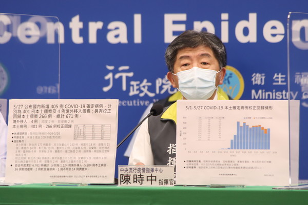 ▲▼0527指揮中心記者會,陳時中。（圖／指揮中心提供）
