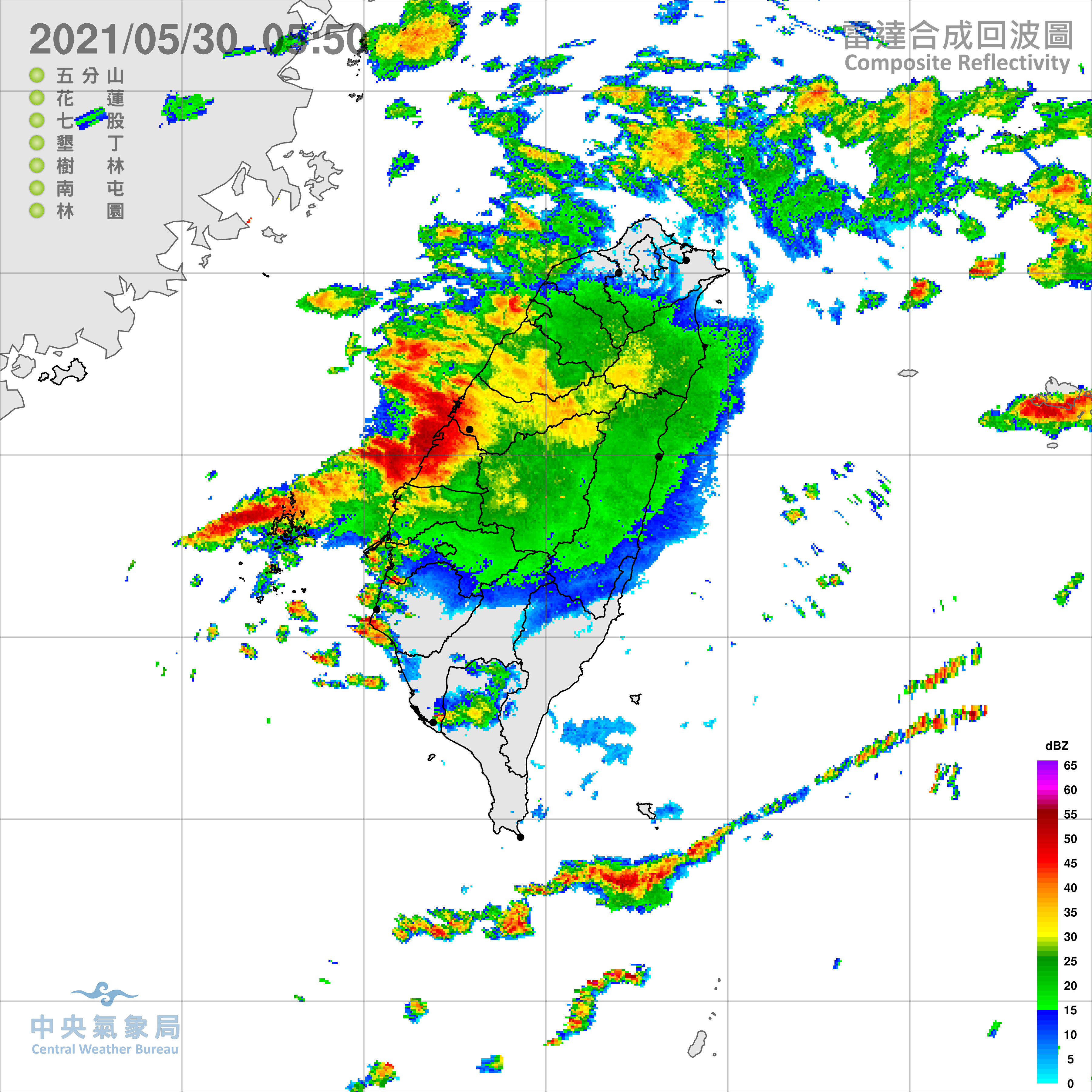 天氣圖。（圖／氣象局）