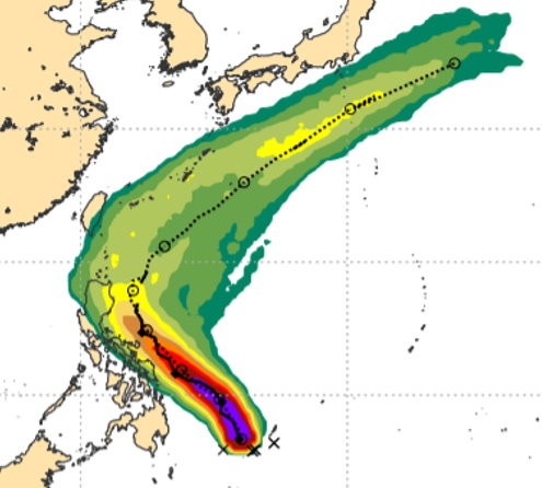 天氣圖。（圖／翻攝「「三立準氣象· 老大洩天機」」）