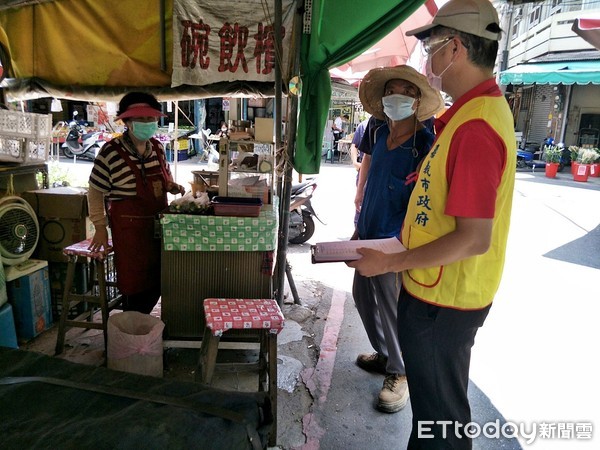▲嘉義市政府鼓勵市民｢市場採購分流｣，減少群聚。（圖／嘉義市政府提供）