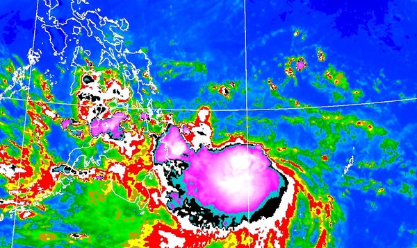 ▲▼彩雲颱風將生成。（圖／中央氣象局）