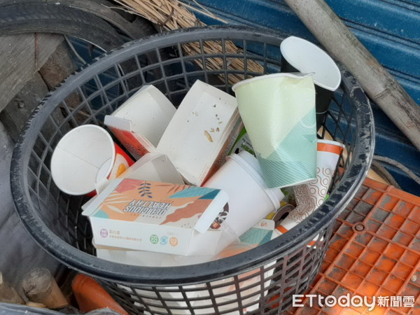 ▲ 疫情期間外送＆外帶量大導致垃圾激增，台東縣環保局表示：做好回收也是防疫的一環。（圖／記者楊漢聲翻攝）
