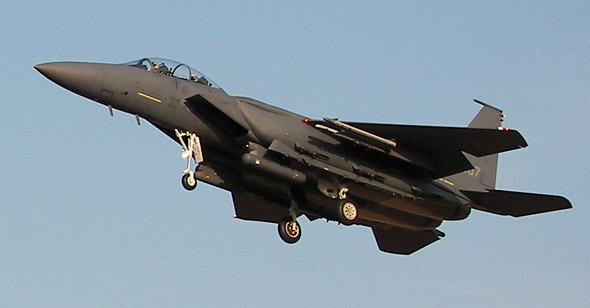 F-15K戰機。（圖／翻攝自維基百科）