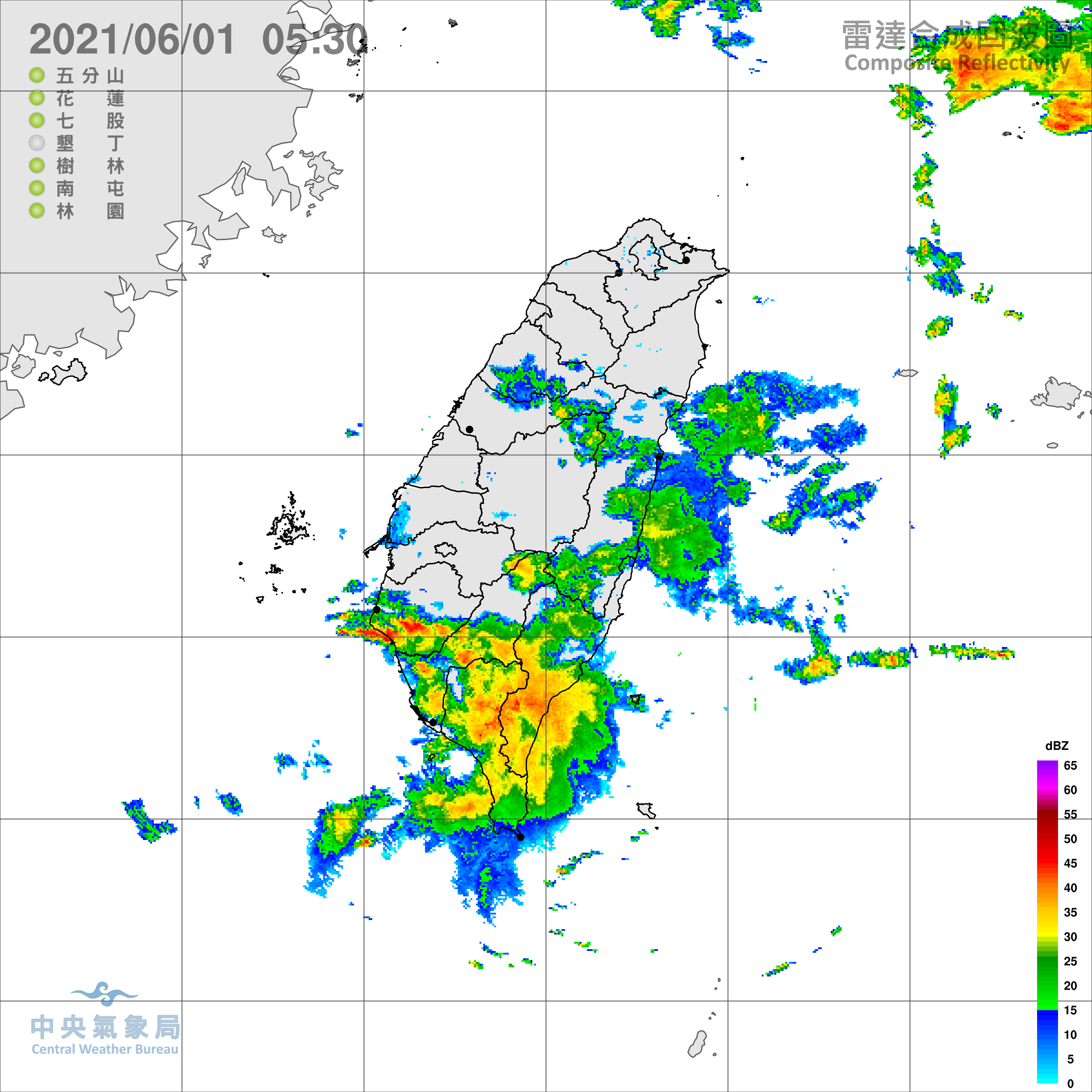 天氣圖。（圖／氣象局）