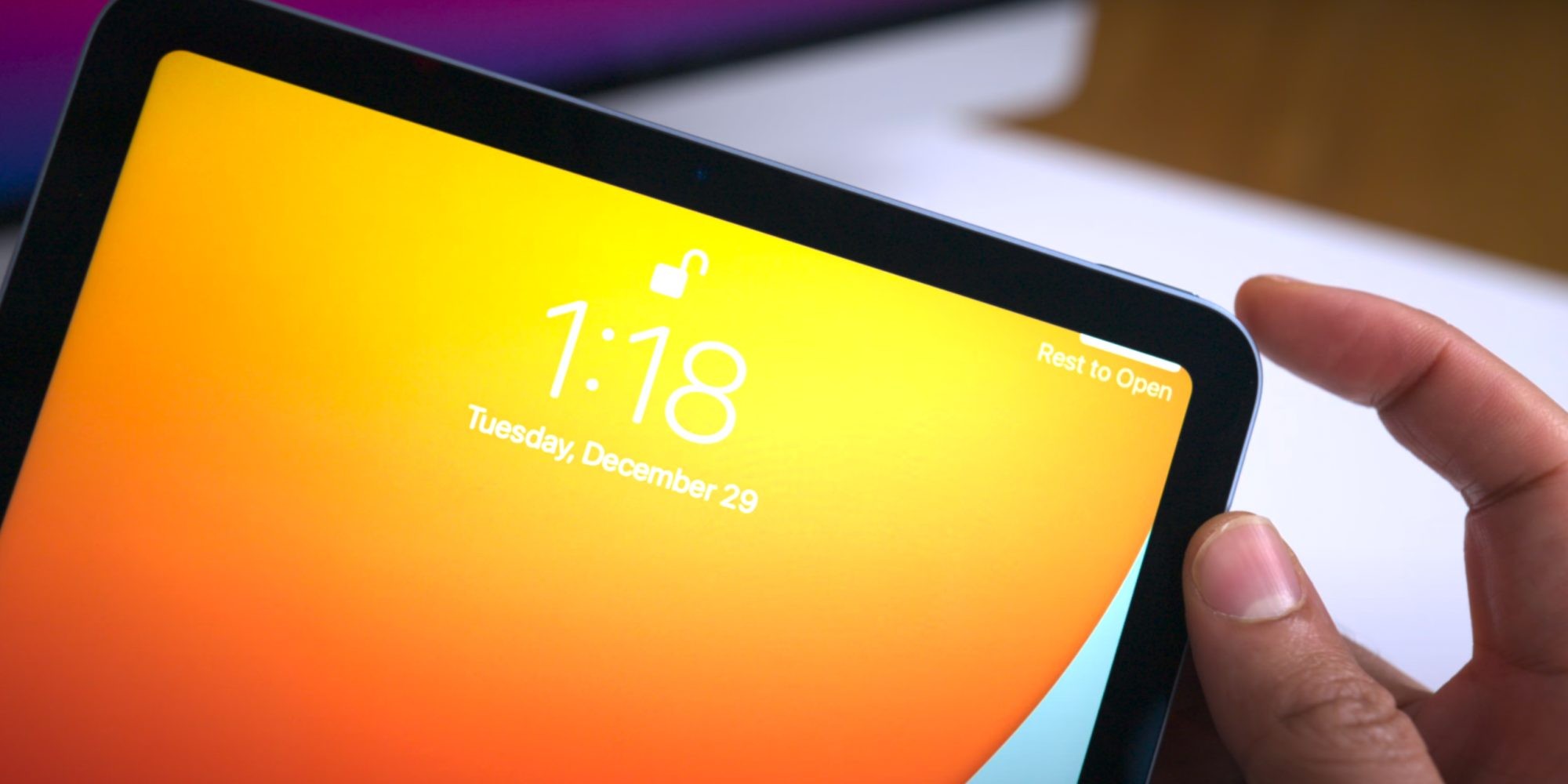 ▲傳明年有部分iPad將採用OLED螢幕。（圖／取自9to5mac）