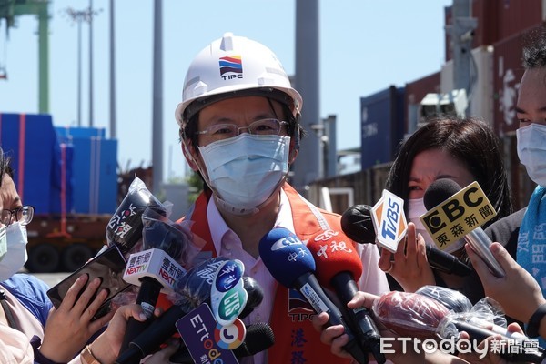 ▲高雄港務分公司港務長蘇建榮  。（圖／記者吳世龍攝）