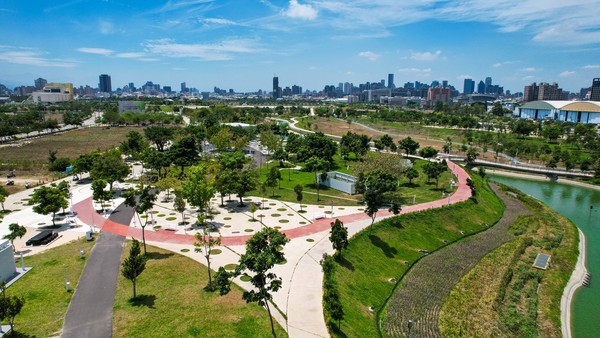 ▲▼台中水湳經貿園區中央公園。（圖／台中市政府提供）