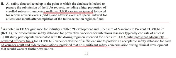 ▲FDA針對第三期中的安全性衡量的實驗設計。（圖／取自FDA Guideline ）