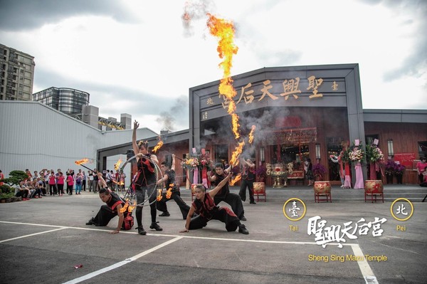 ▲台北聖興天后宮於6月5日上午11時起於浪LIVE開設「最強女神媽祖線上祈福」直播。（圖／李奇嶽提供）