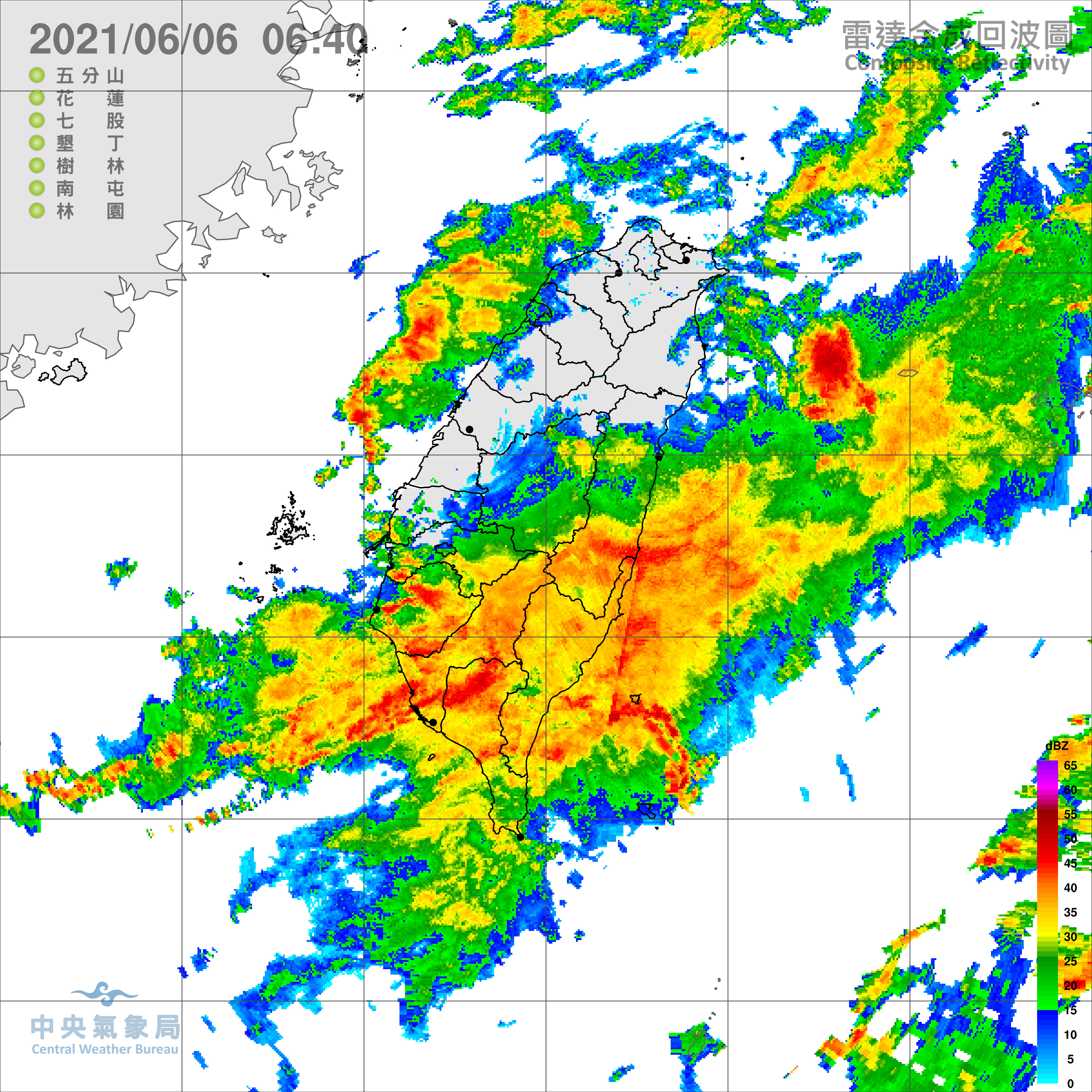 天氣圖。（圖／氣象局）