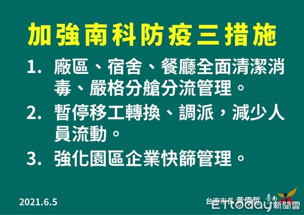 ▲台南市長黃偉哲公布台南市新增1名確診個案，係佳里黃昏市場攤商，目前正全力追查其感染源。（圖／記者林悅翻攝，下同）