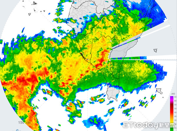 ▲▼豪大雨特報。（圖／中央氣象局）