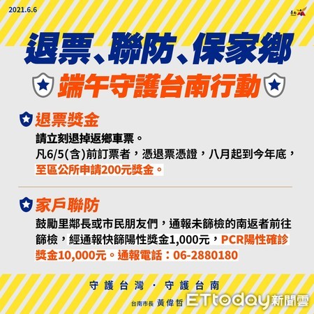 ▲台南新增2例本土確診案11100及案11102，2案共匡列11人，快篩全部是陰性，並已完成疫調及足跡消毒。（圖／記者林悅翻攝，下同）