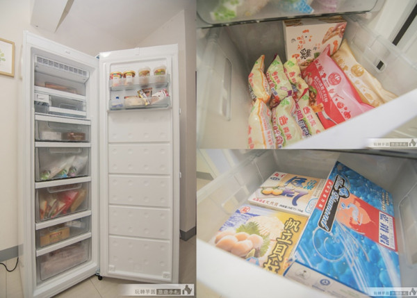 ▲▼ 居家防疫「凍」起來！富及第低溫無霜冷凍櫃讓你食材囤好囤滿            。（圖／部落格克授權提供）
