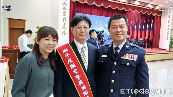 ▲▼嘉義市警察局少年隊52歲小隊長謝政安 。（圖／記者翁伊森翻攝）