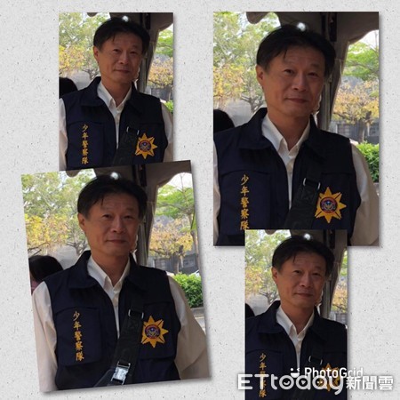 ▲▼嘉義市警察局少年隊52歲小隊長謝政安 。（圖／記者翁伊森翻攝）