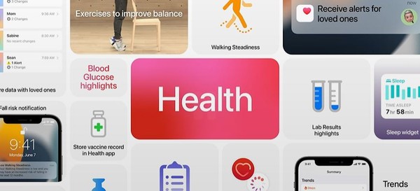▲健康App更新。（圖／蘋果）
