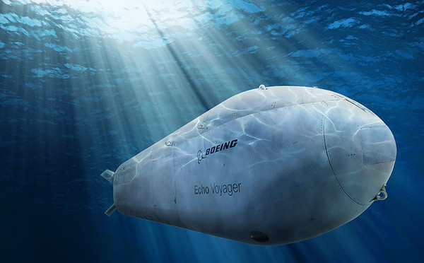 ▲▼波音超大型無人潛艦（XLUUV）「Echo Voyager」。（圖／翻攝自波音）