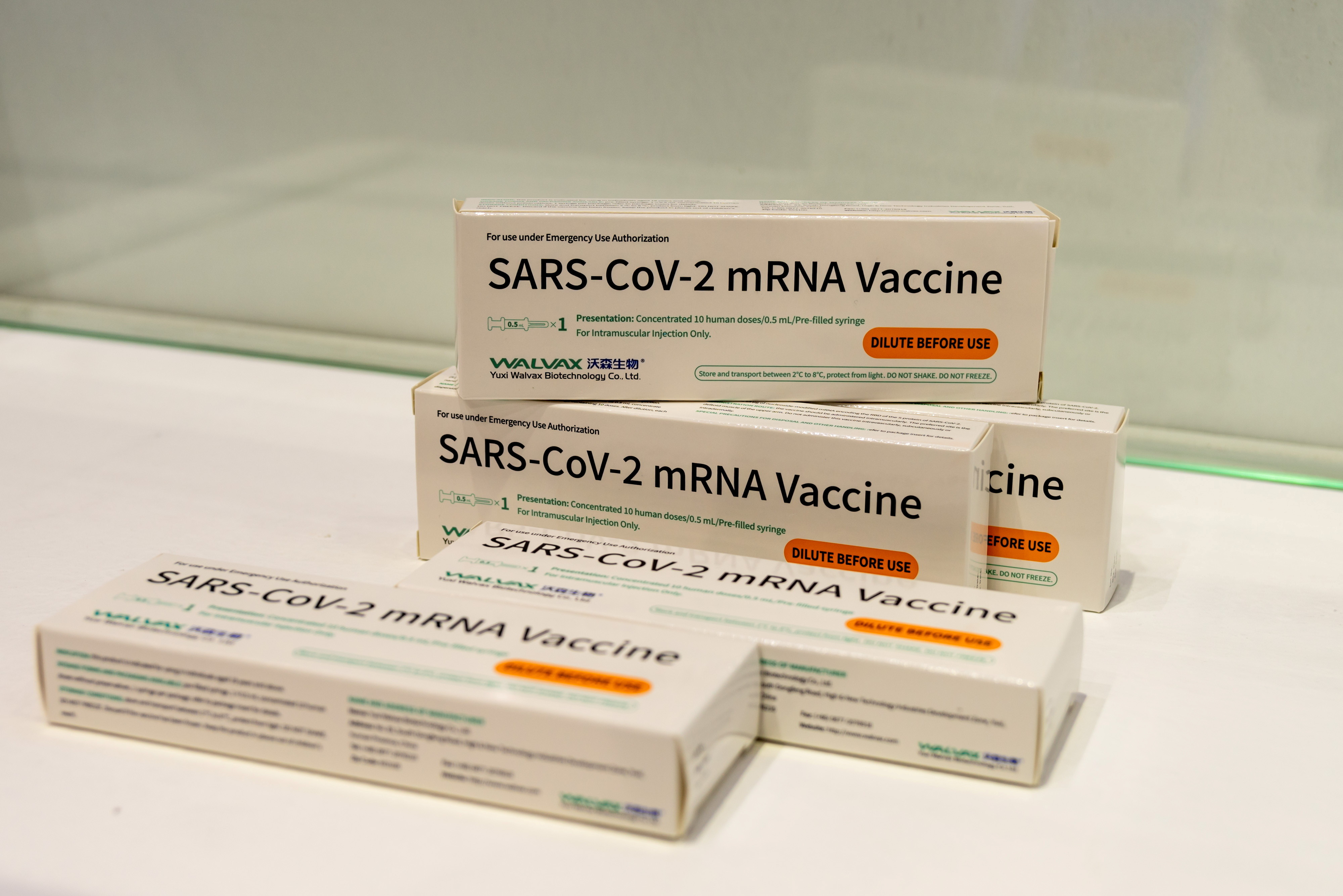 ▲▼中國首劑mRNA疫苗「ARCoV」。（圖／路透）