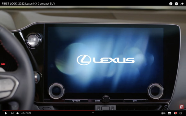 ▲Lexus大改款NX發表前曝光 。（圖／翻攝自Youtube／Carscoops）