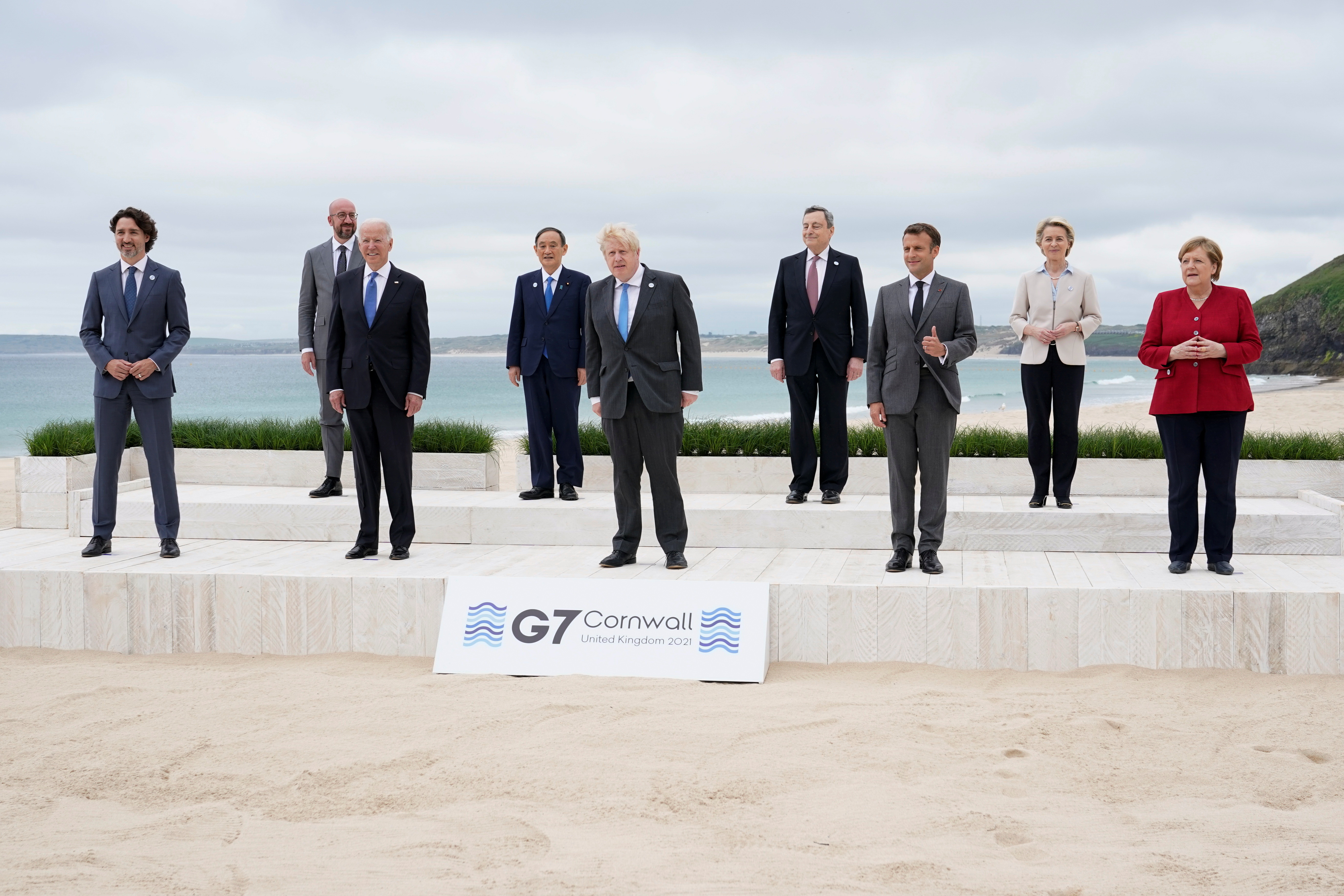 G7,拜登,一帶一路,中國,基礎建設,歐盟,疫苗,外交,馬歇爾計畫,美國優先,拜登,亞太再平衡