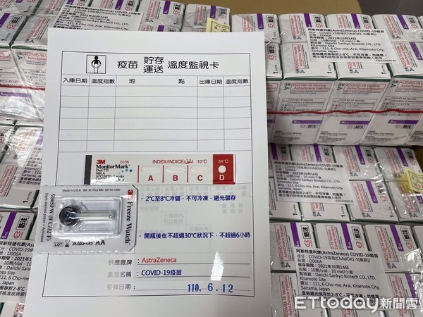 ▲台南已經收到中央配發的日本AZ疫苗，首批56000劑，12日下午已有1家長照機構執行施打共94人。（圖／記者林悅翻攝，下同）
