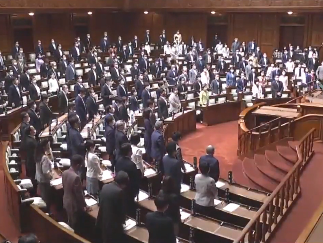 ▲▼ 日本參議院一致通過挺台參加WHA。（圖／翻攝自Twitter／@mi2_yes）