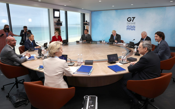 ▲▼2021年G7峰會。（圖／路透）