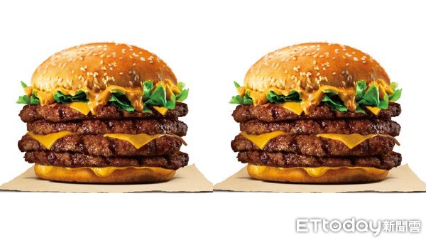 ▲▼漢堡王推超級重磅花生肉重。（圖／業者提供）
