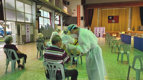 ▲彰化地區施打疫苗完成率高達84%。（圖／彰化縣政府提供）