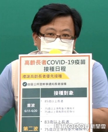 ▲台南市出現「緩打潮」，打疫苗報到率降1成，黃偉哲市長表示，因調降83歲以上長者打疫苗，整體施打量能不受影響。（圖／記者林悅攝）