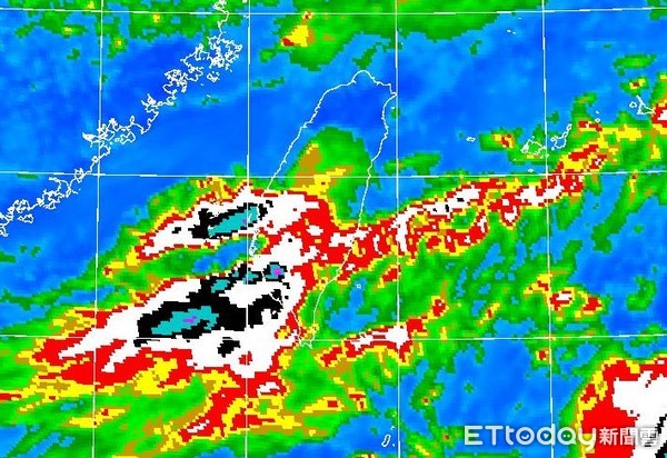 ▲▼豪雨特報。（圖／中央氣象局）