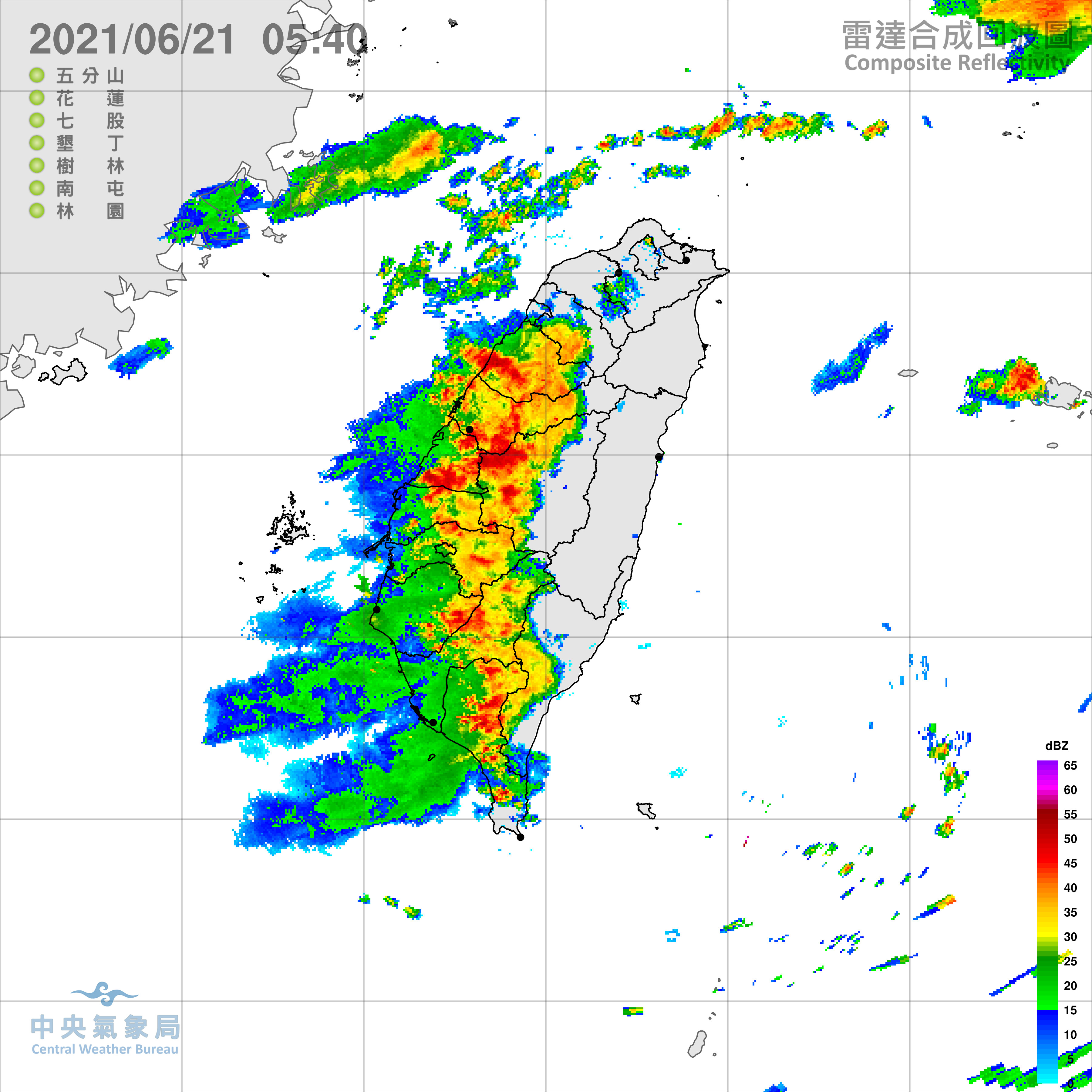 天氣圖。（圖／氣象局）