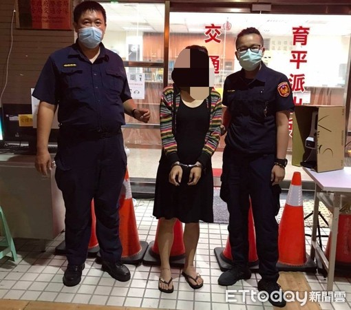 ▲台南市警四分局鎖定國平路1棟大樓，緝獲陳姓女通缉犯，起獲一、二級毒品。（圖／記者林悅翻攝，下同）