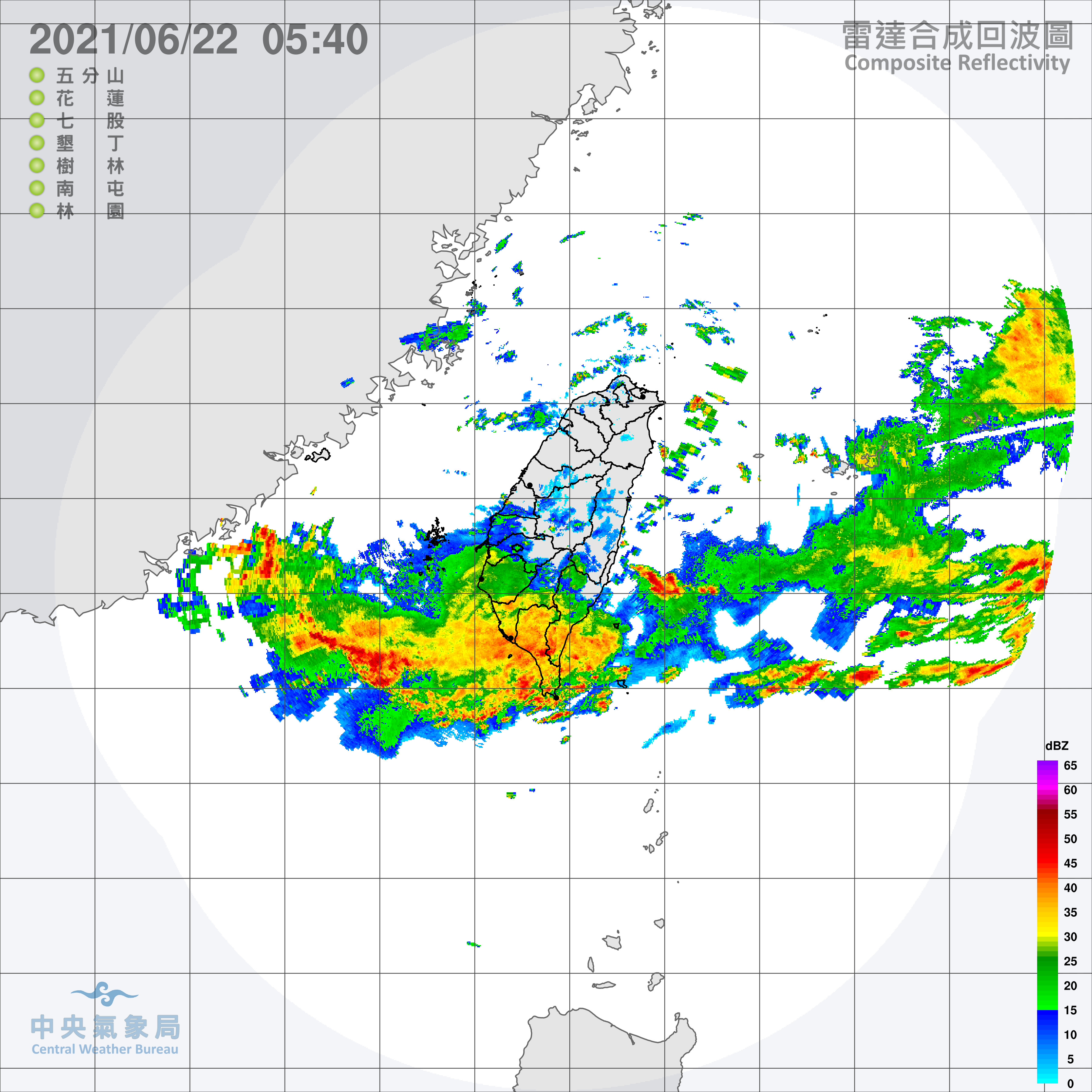 天氣圖。（圖／氣象局）