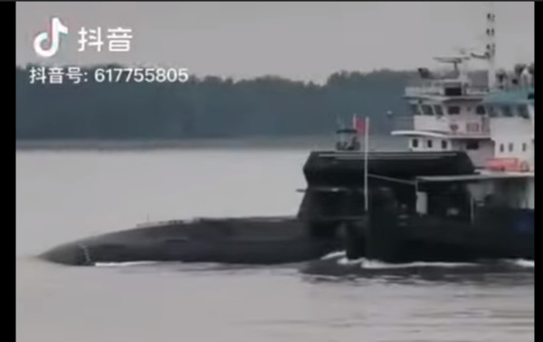 ▲▼解放軍039C隱形潛艦曝光。（圖／翻攝YouTube／xi zhu）
