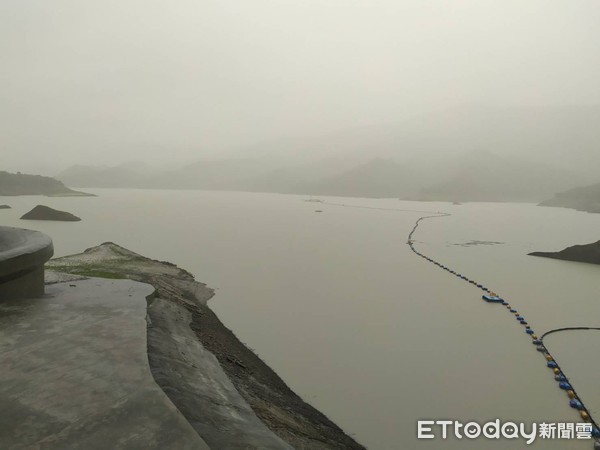 ▲台南因梅雨鋒面影響連日降雨，台南水庫持續進水，台南4座水庫總蓄水量達3億5745萬噸，比21日多出5千萬噸進水，預計水庫仍會持績進水。（圖／記者林悅翻攝，下同）